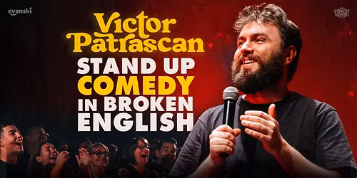 Stand up Comedy in broken English • Victor Patrascan in Kathmandu