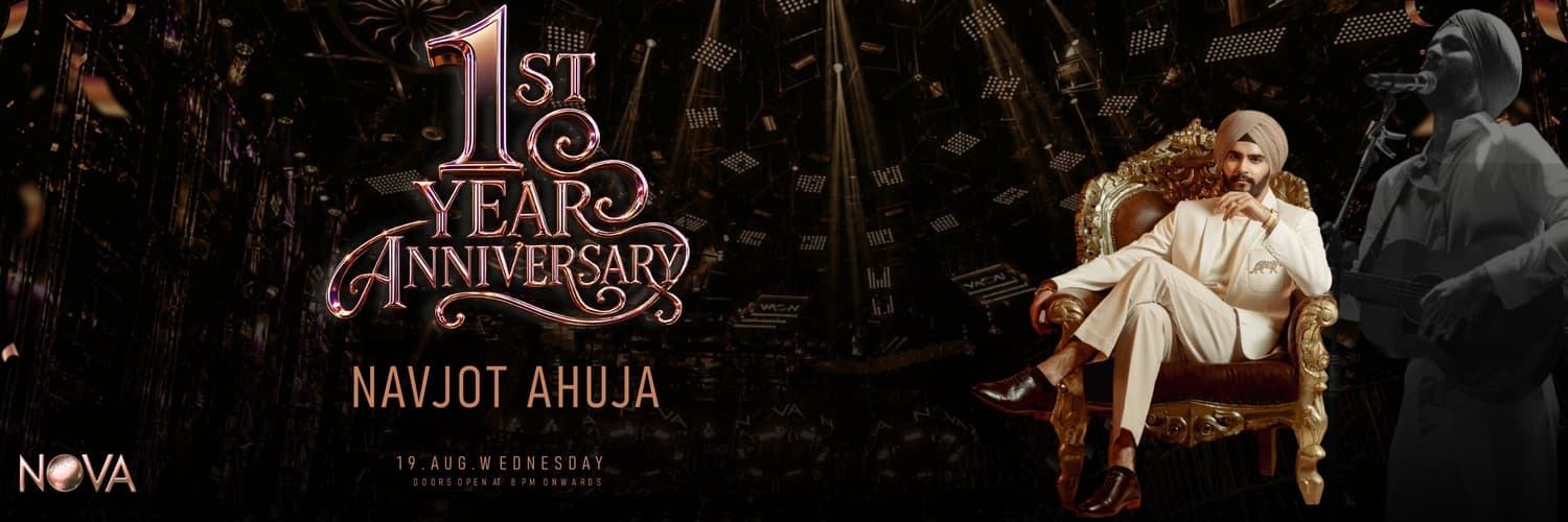 Club NOVA 1st Anniversary ft. Navjot Ahuja