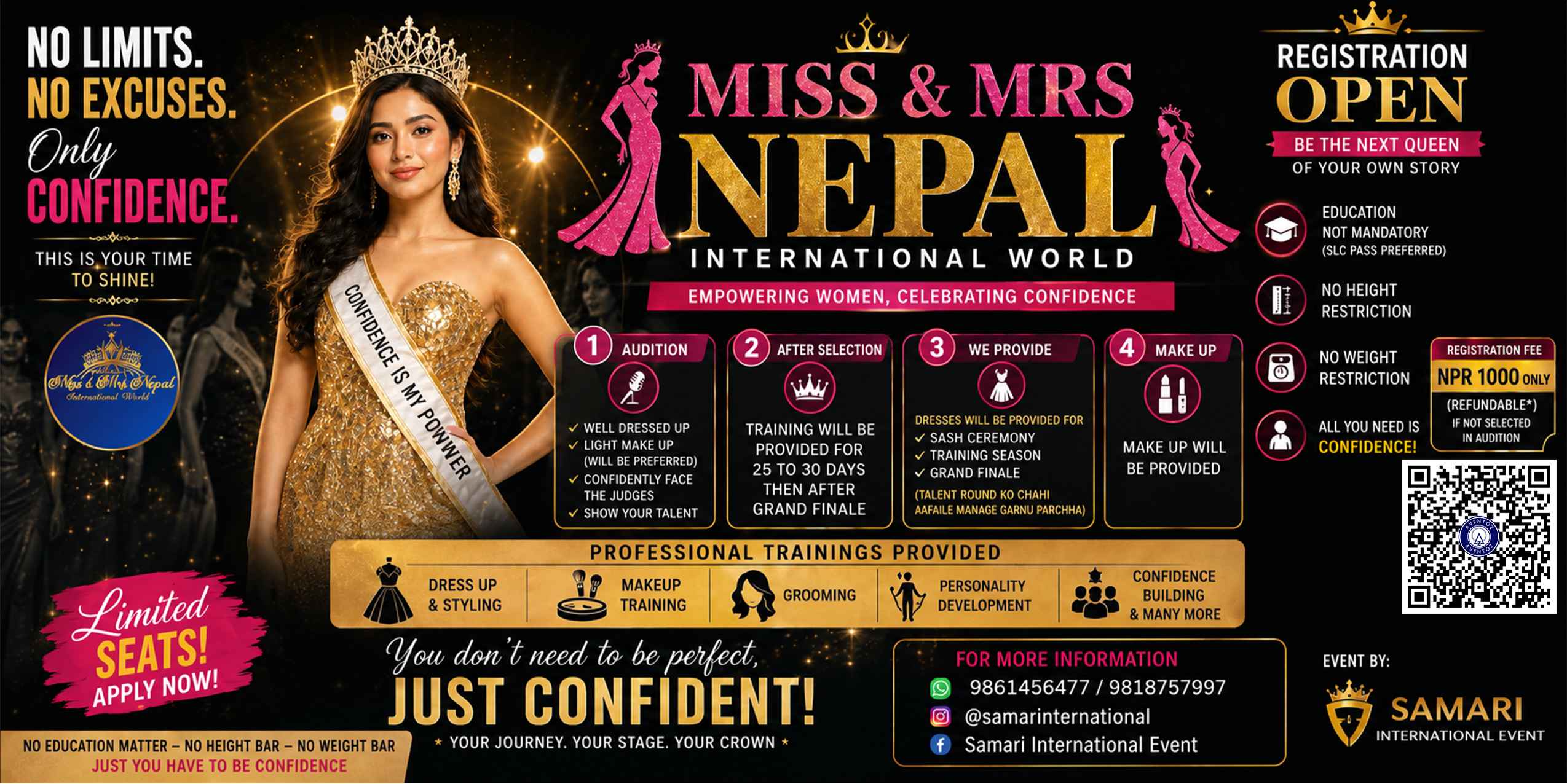 MISS AND MRS NEPAL INTERNATIONAL WORLD