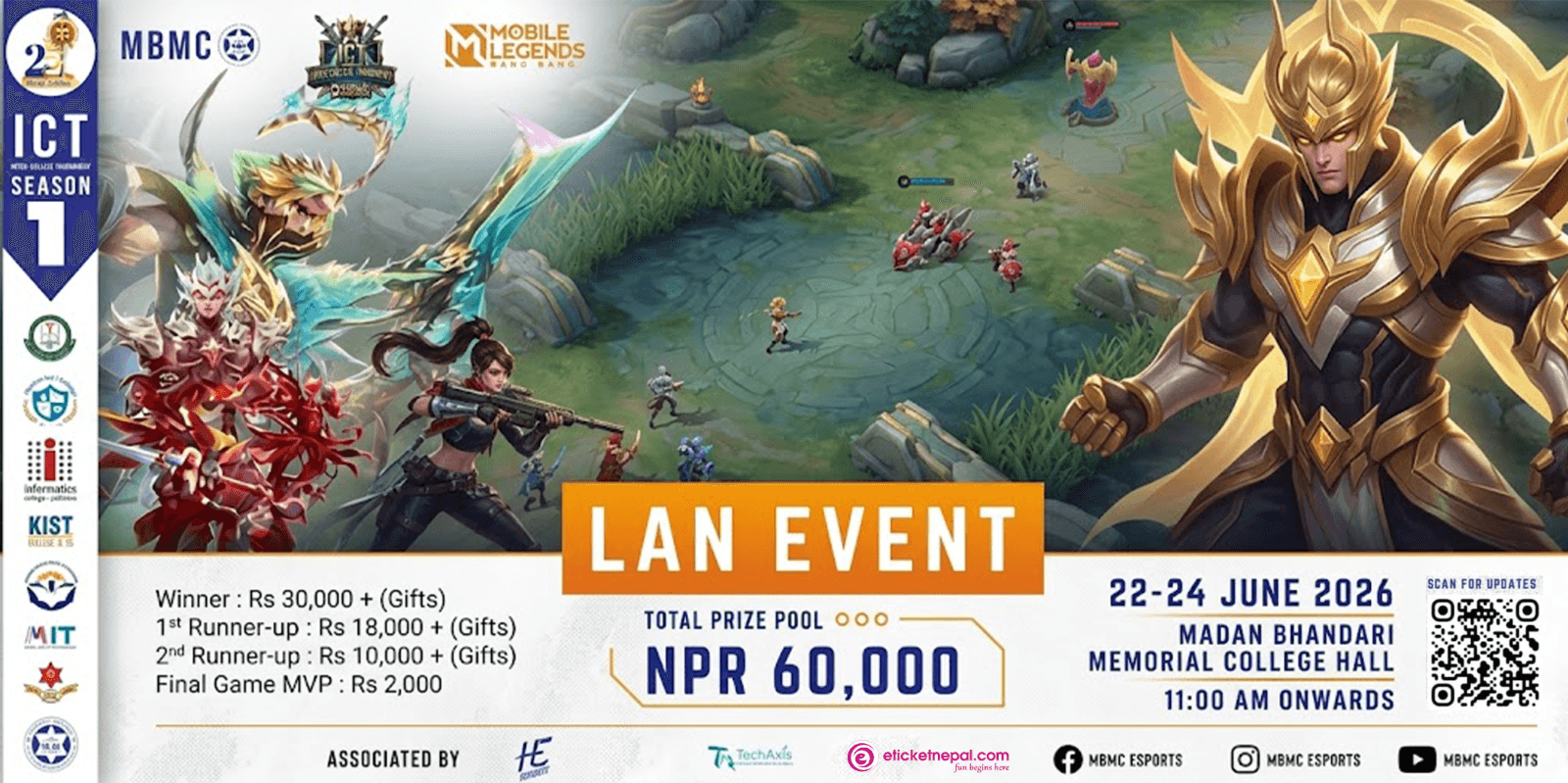 MBM MLBB ICT(Inter College Tournament) Season 1