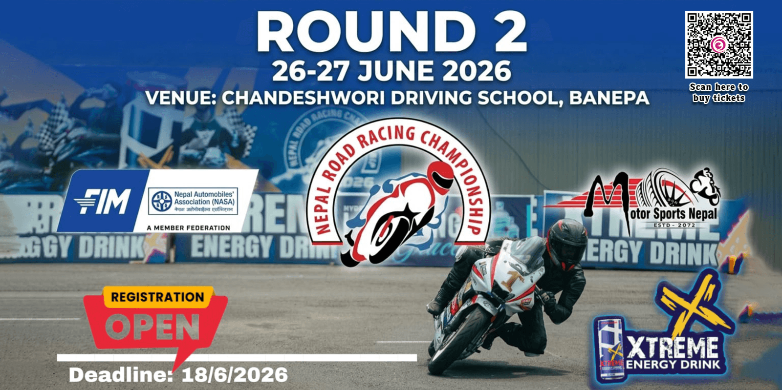 Nepal Road Racing Championship 2026 - ROUND 2