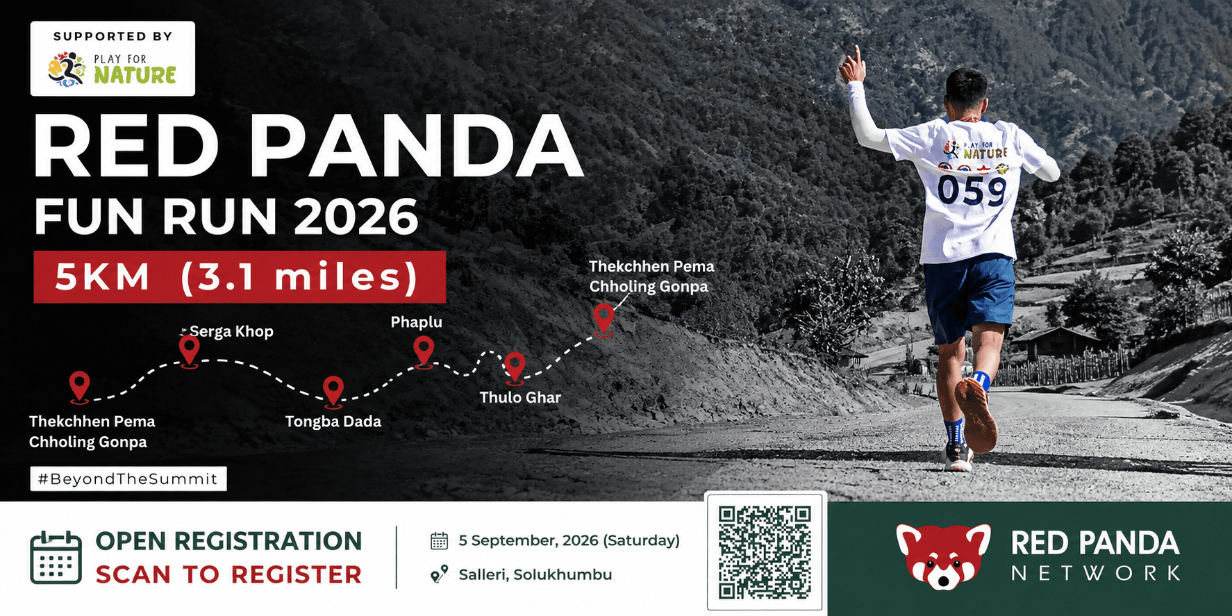 Red Panda Fun Run 2026 – 5K Charity Run in Salleri, Solukhumbu
