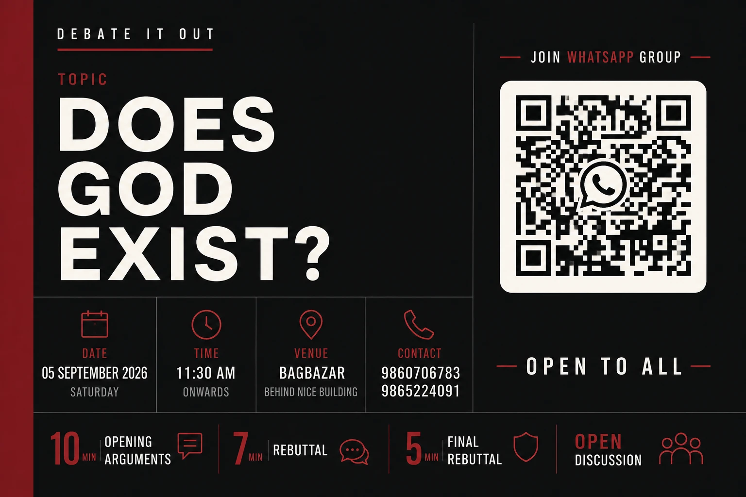 Debate It Out: Does God Exist? poster