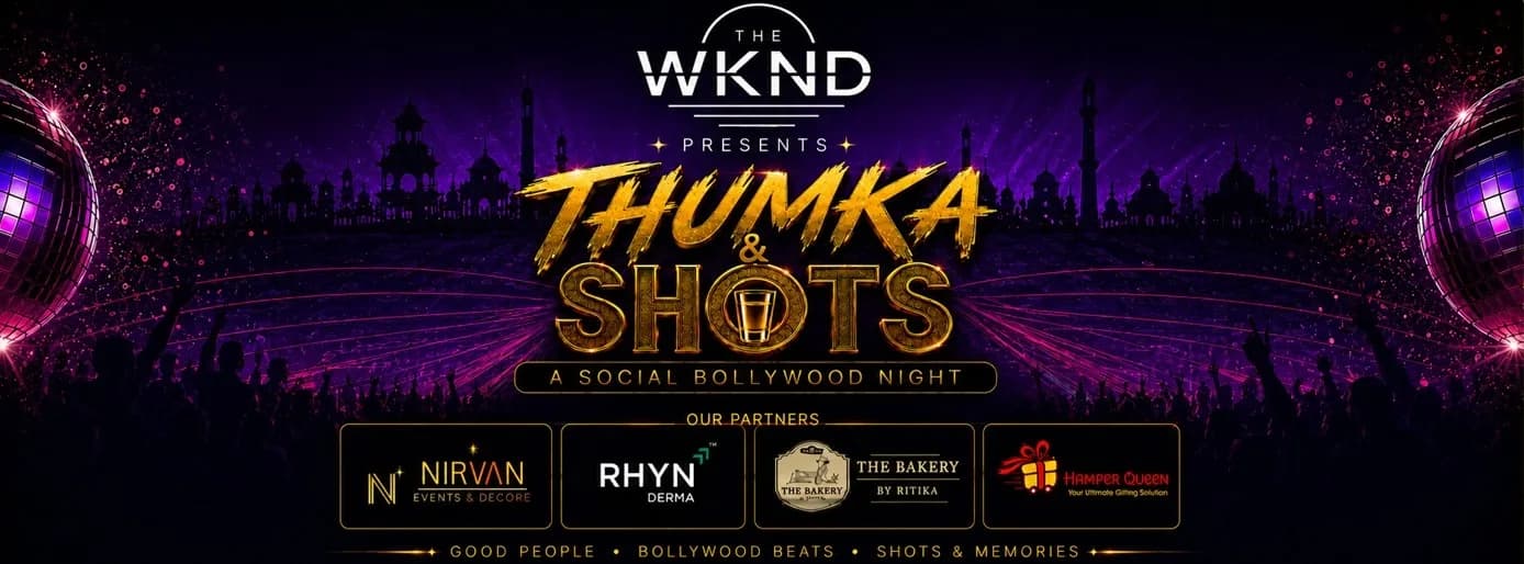 THUMKA & SHOTS - A BOLLYWOOD SOCIAL NIGHT poster
