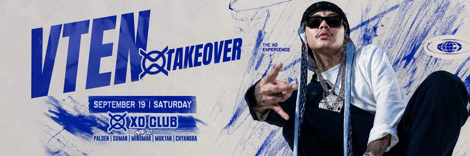 VTEN Live at XO Club poster