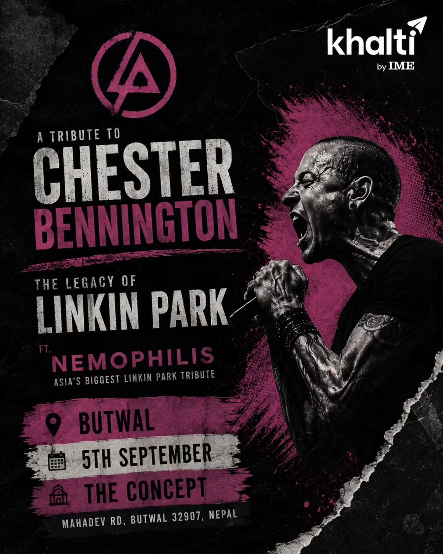 Linkin Park Tribute Live in Butwal poster
