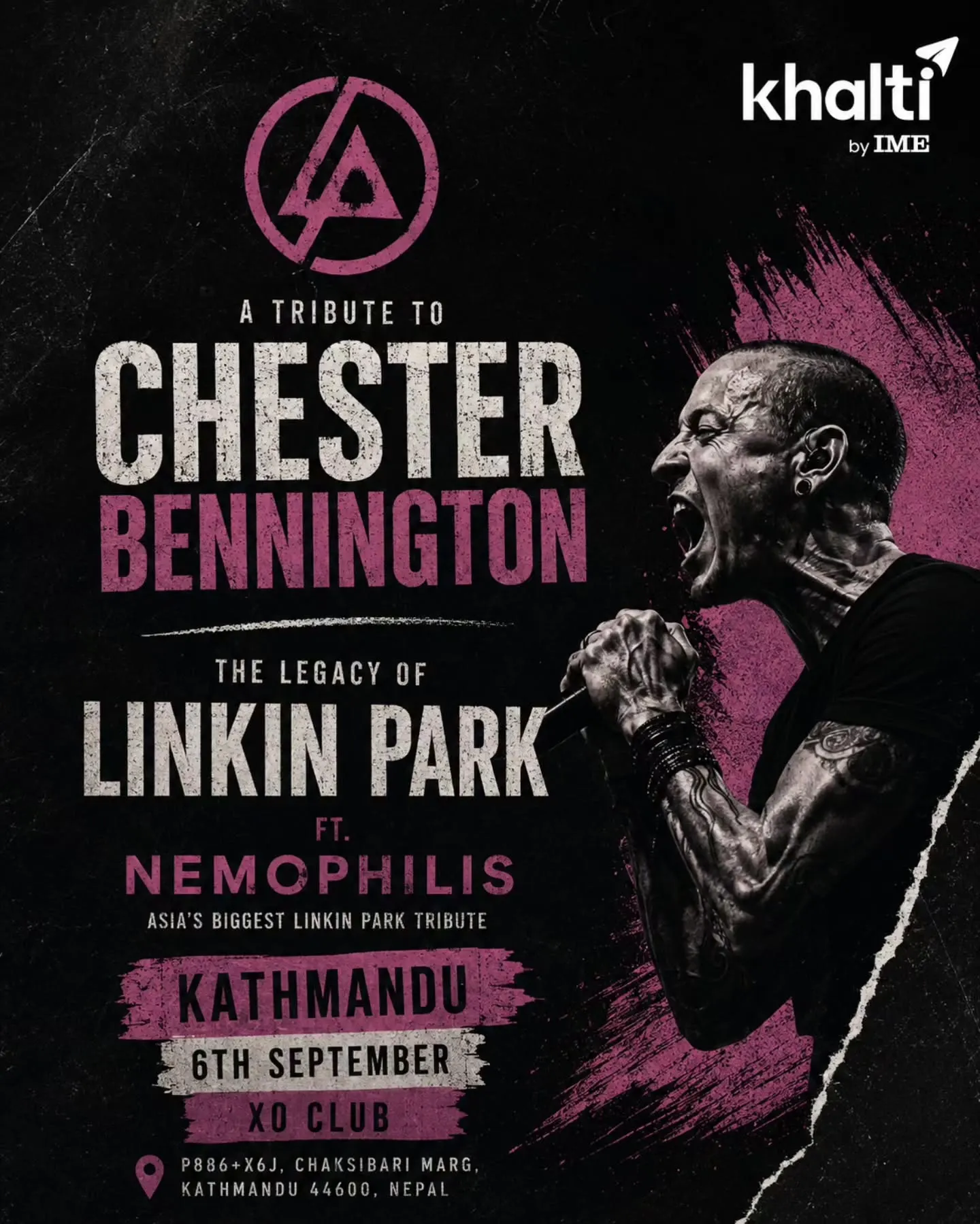 Linkin Park Tribute - Celebrating the Legacy of Chester Bennington poster