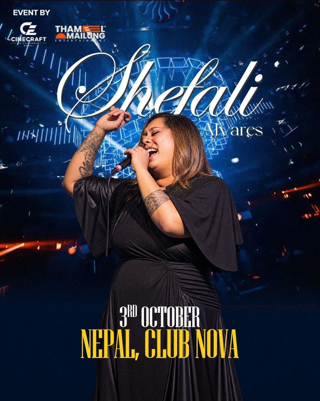 Shefali Alvares Live in Nepal poster