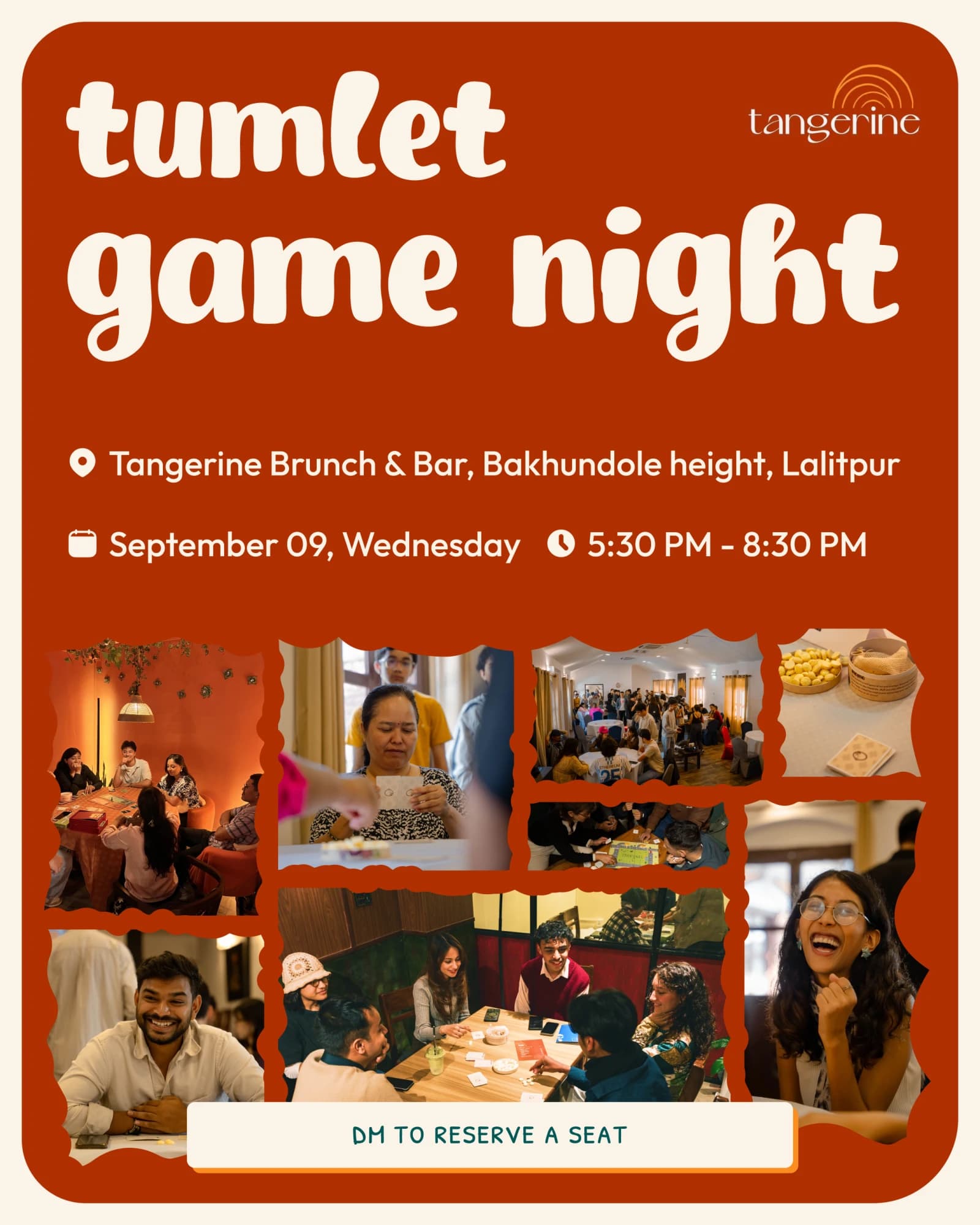 Tumlet Game Night poster