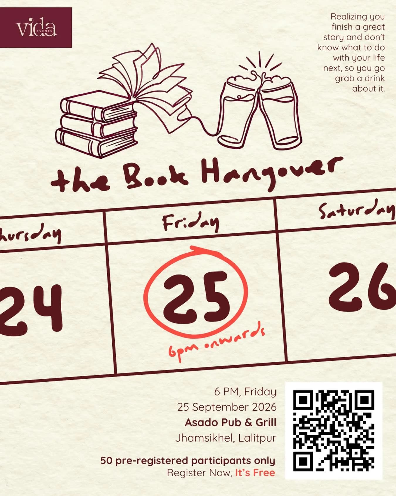The Book Hangover poster