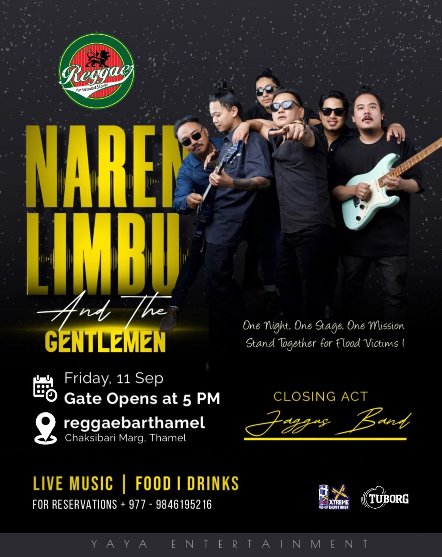 Naren Limbu and the Gentlemen with JAGGUS Band poster