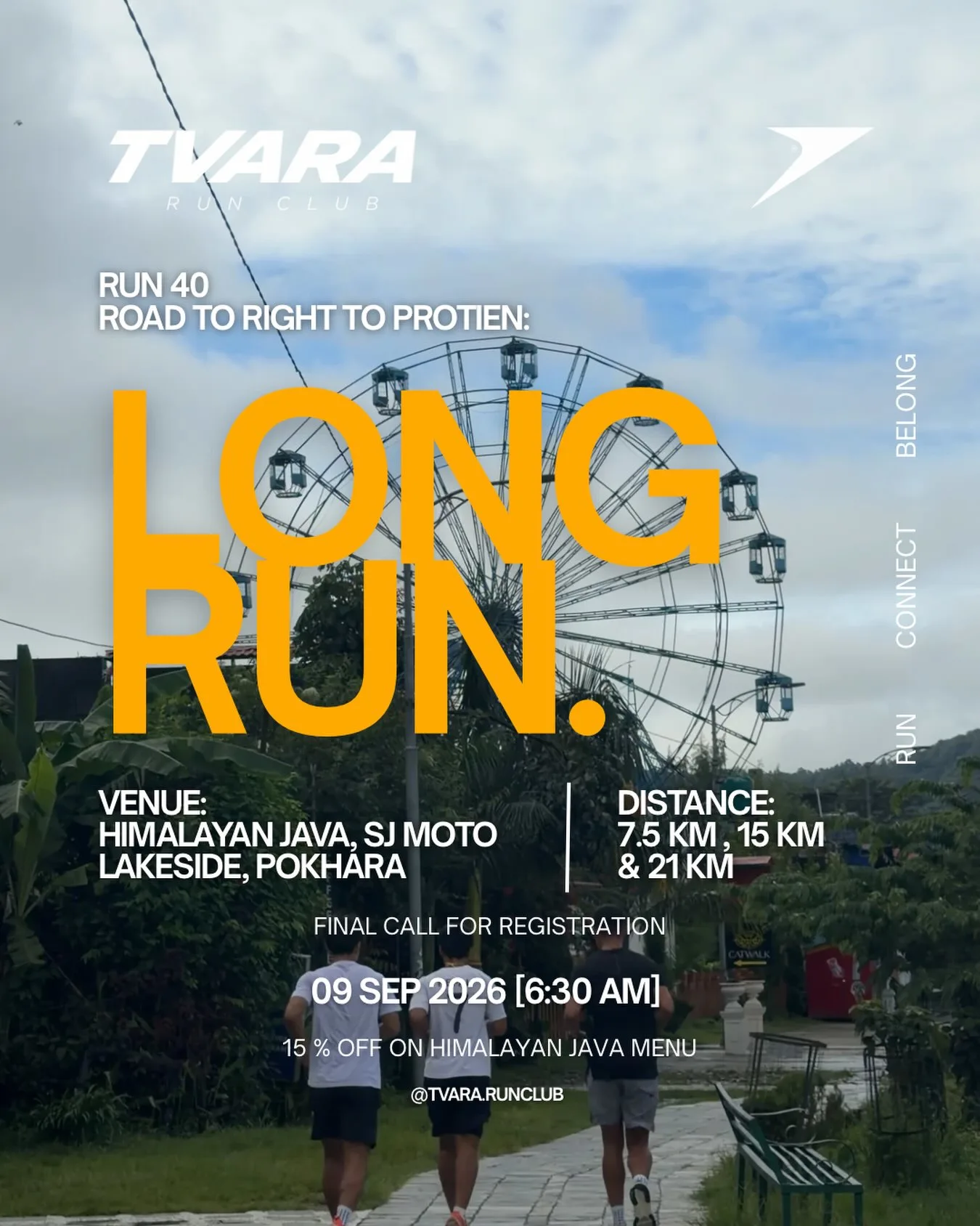 LAST LONG RUN BEFORE RACE DAY poster