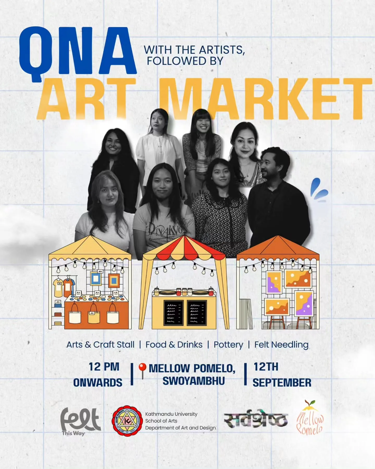 QnA with Artists & Art Market poster