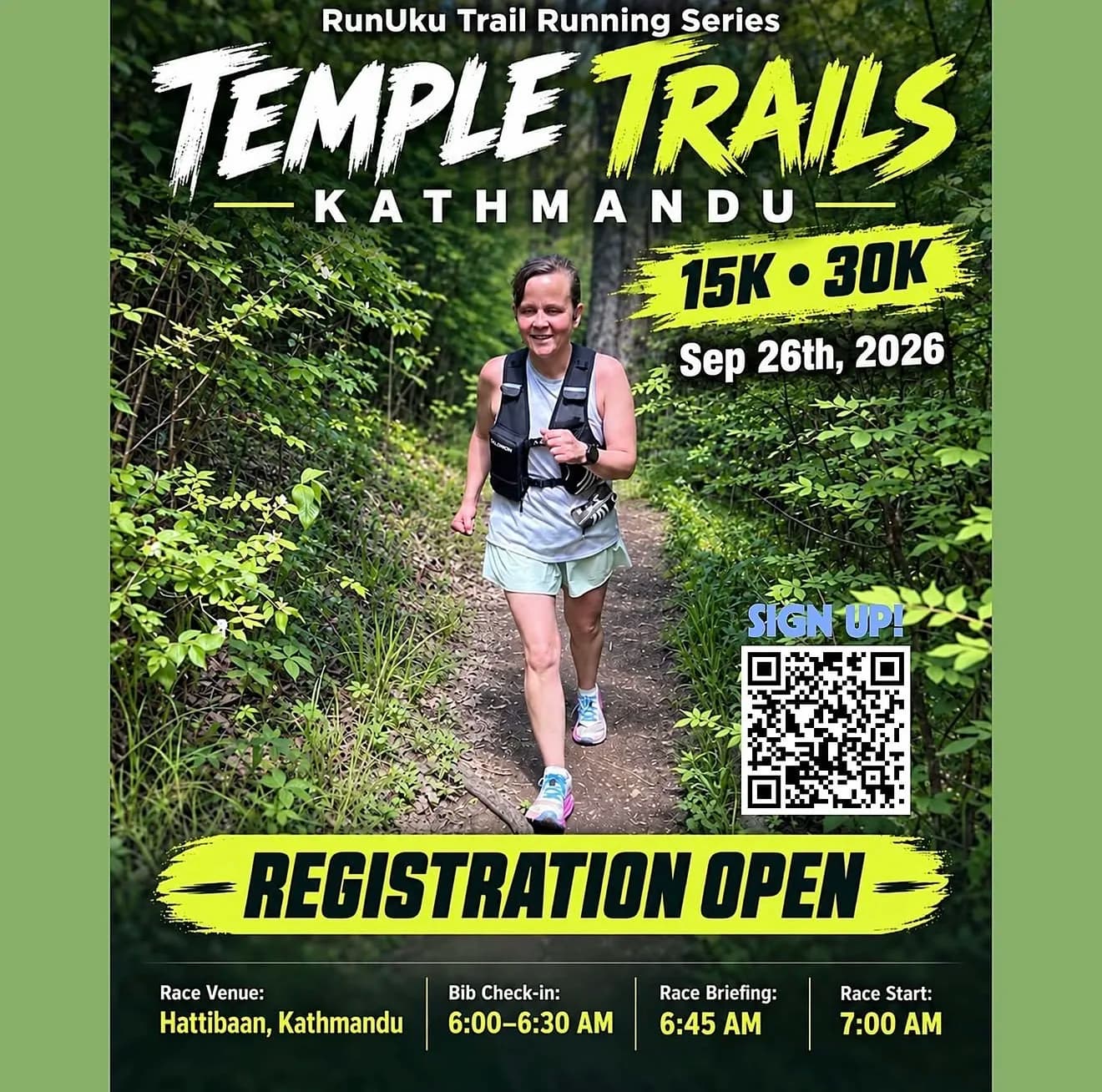 Temple Trails Kathmandu poster