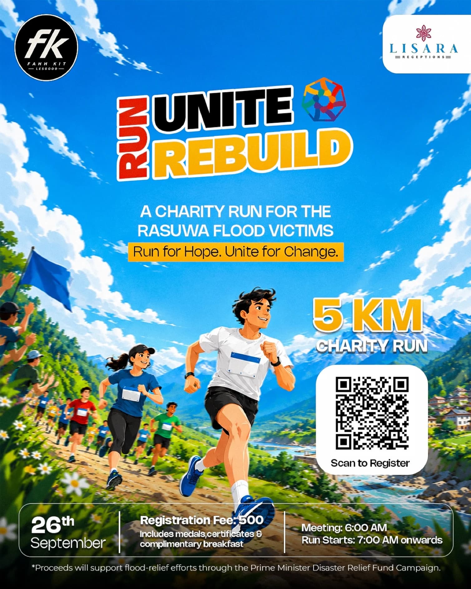 Run for Rasuwa poster