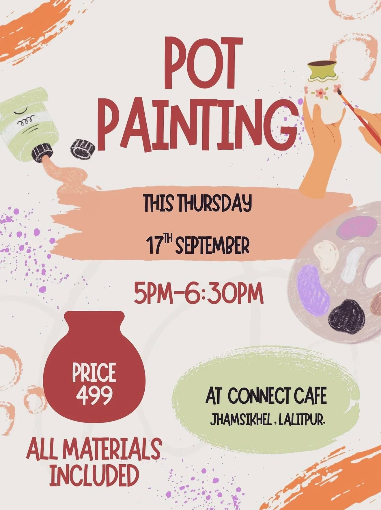 Pot Painting poster