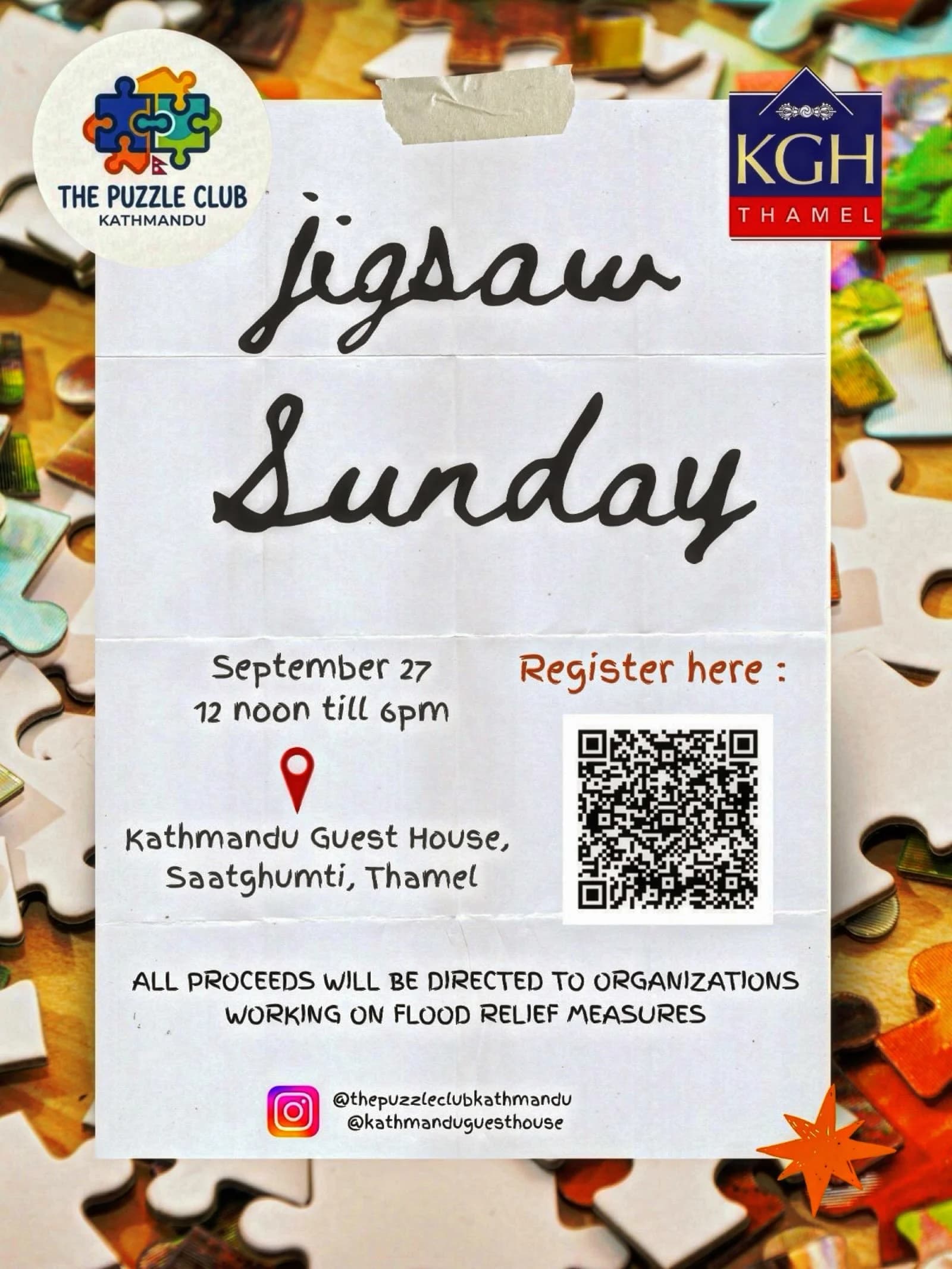 Jigsaw Sunday poster