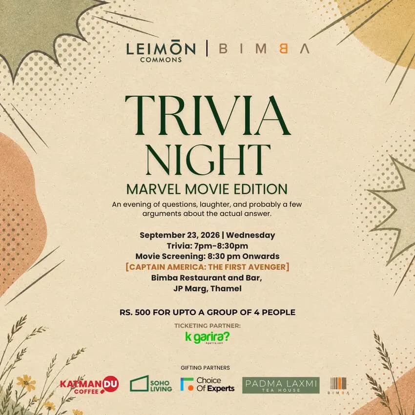 Trivia Night - Marvel Movie Edition poster