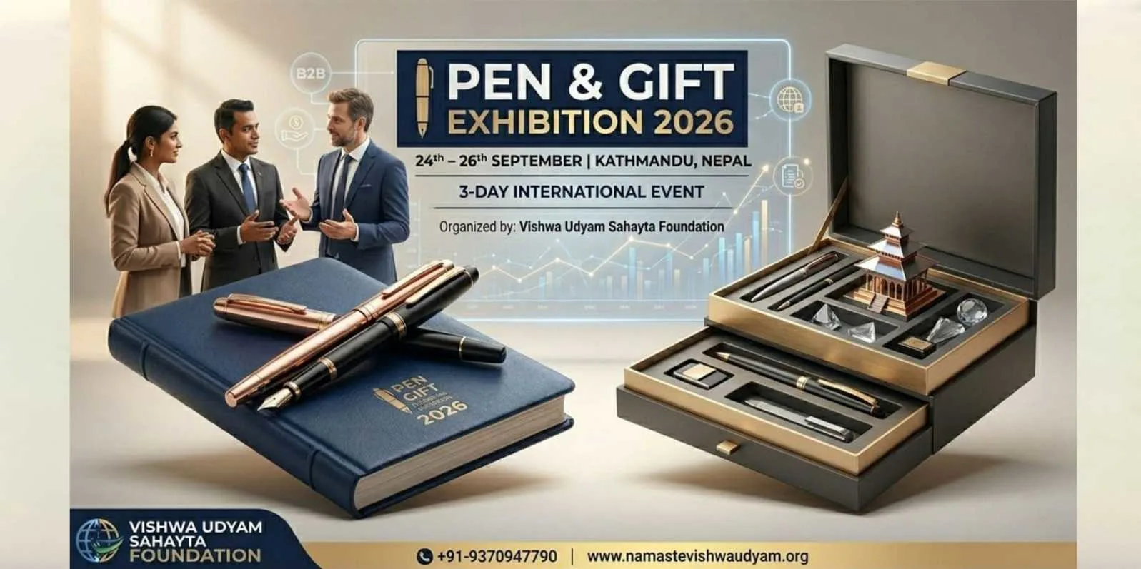 Stationery and Gift Show by Vishwa udyam sahayta foundation poster