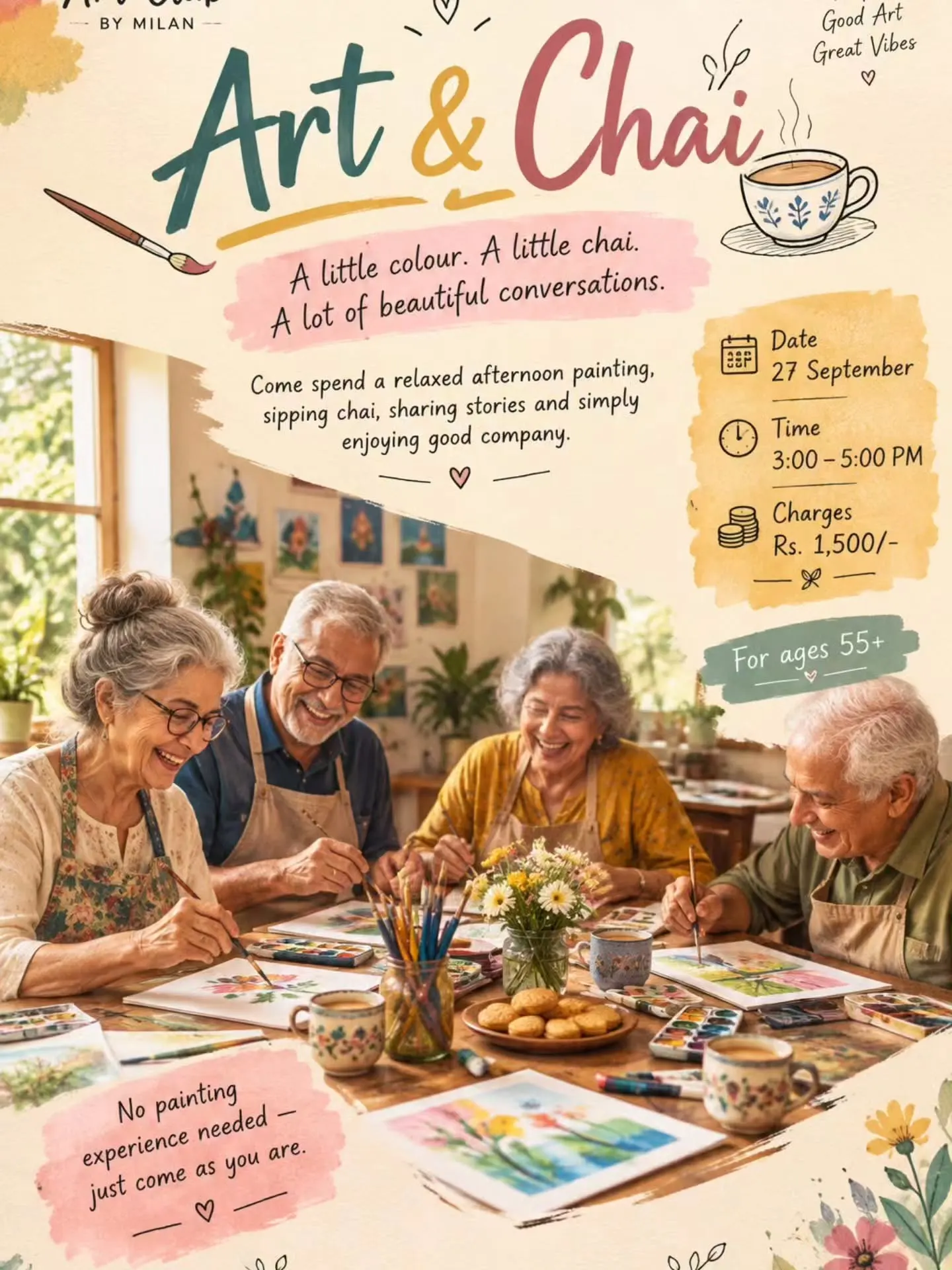 Art & Chai poster
