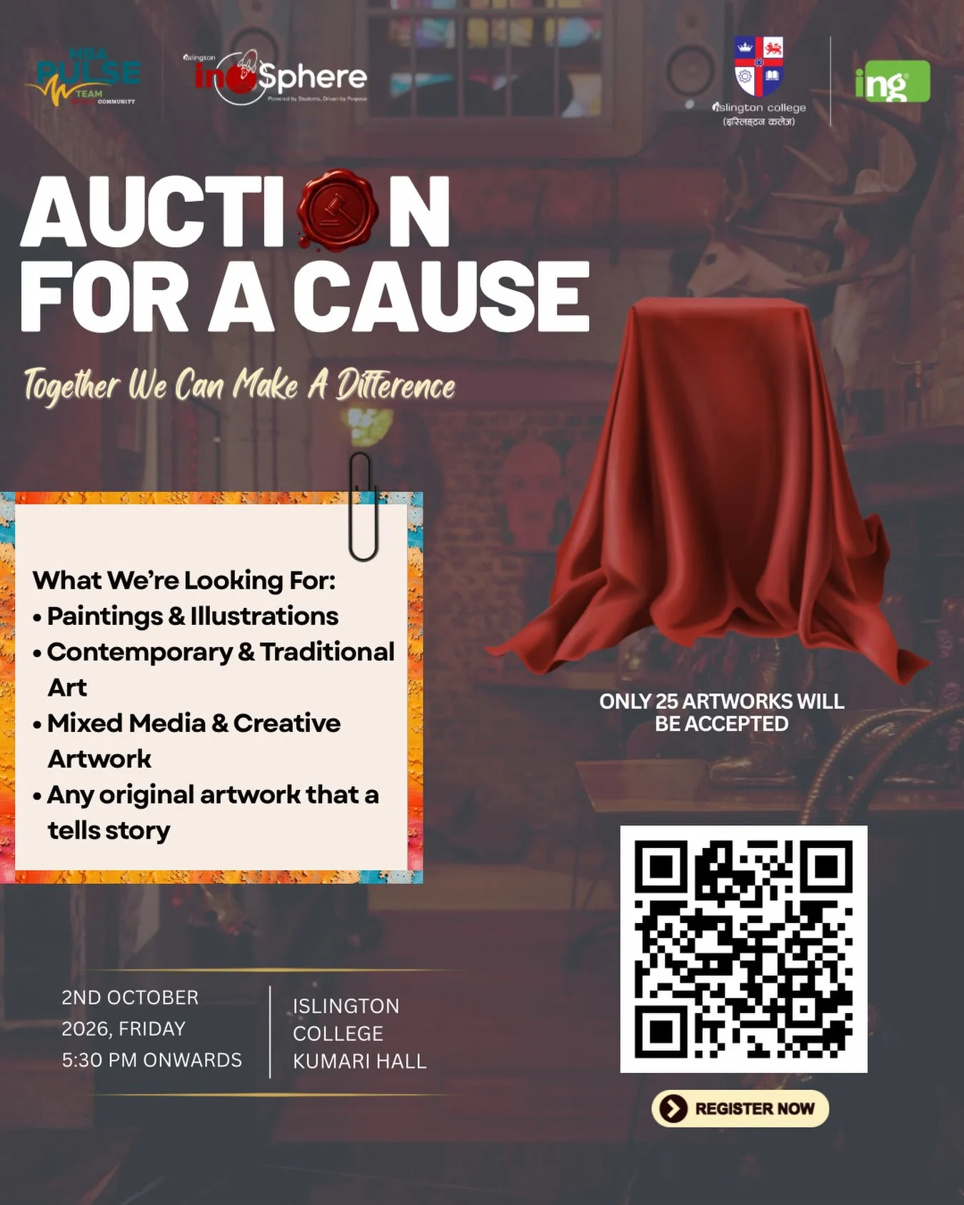Auction For A Cause poster