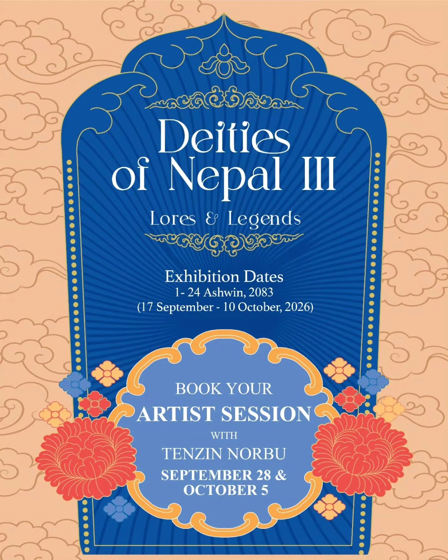 Artist Session with Tenzin Norbu – Deities of Nepal III poster