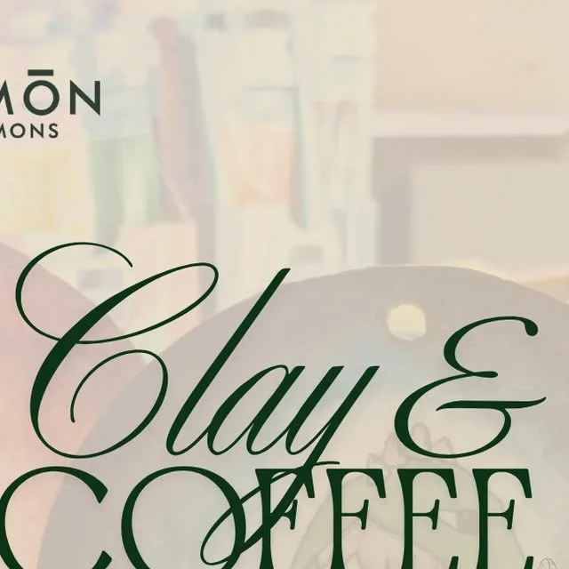 Clay & Coffee – Clay Slab Painting Workshop poster