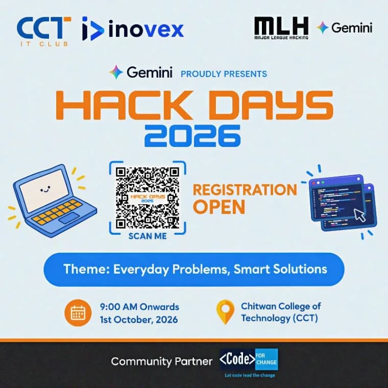 Hack Days 2026 poster