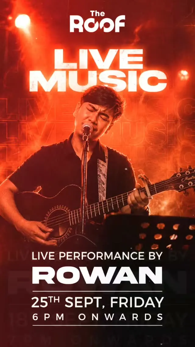 Rowan Live at The Roof, Kumaripati poster