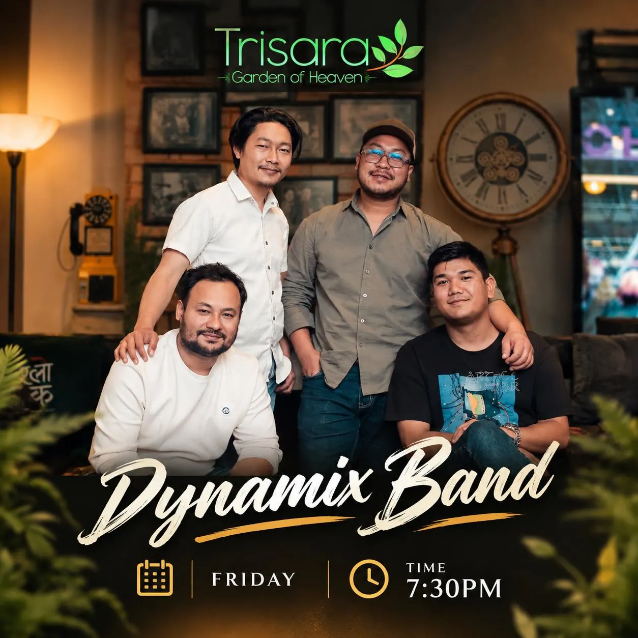 Dynamix Band Live at Trisara, Lazimpat poster