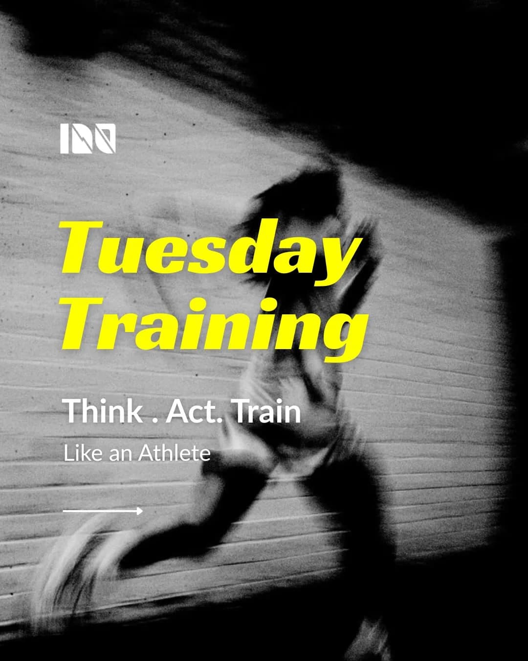 Tuesday Training by RT100 Run Club poster