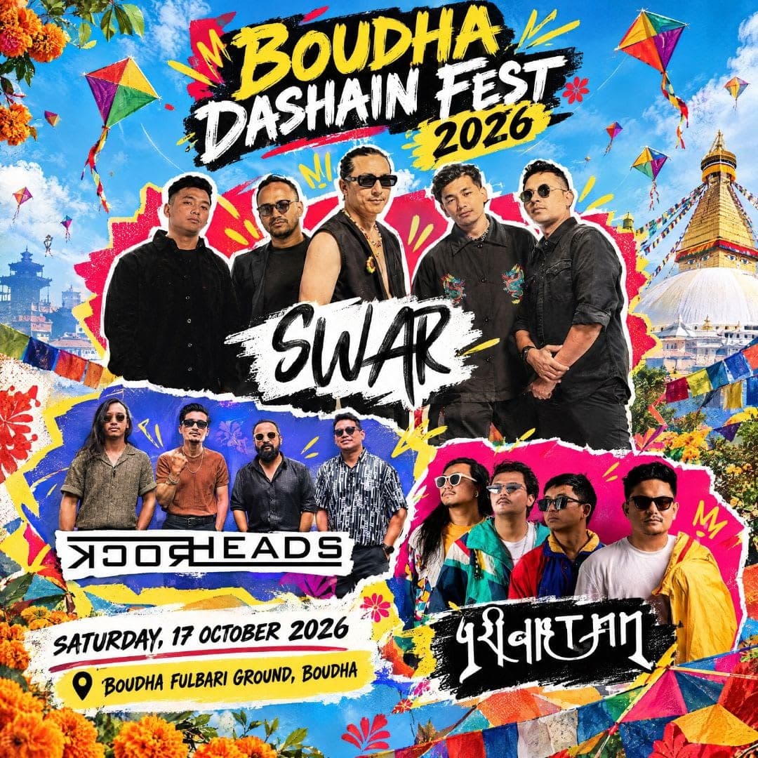 Boudha Dashain Fest 2026 poster