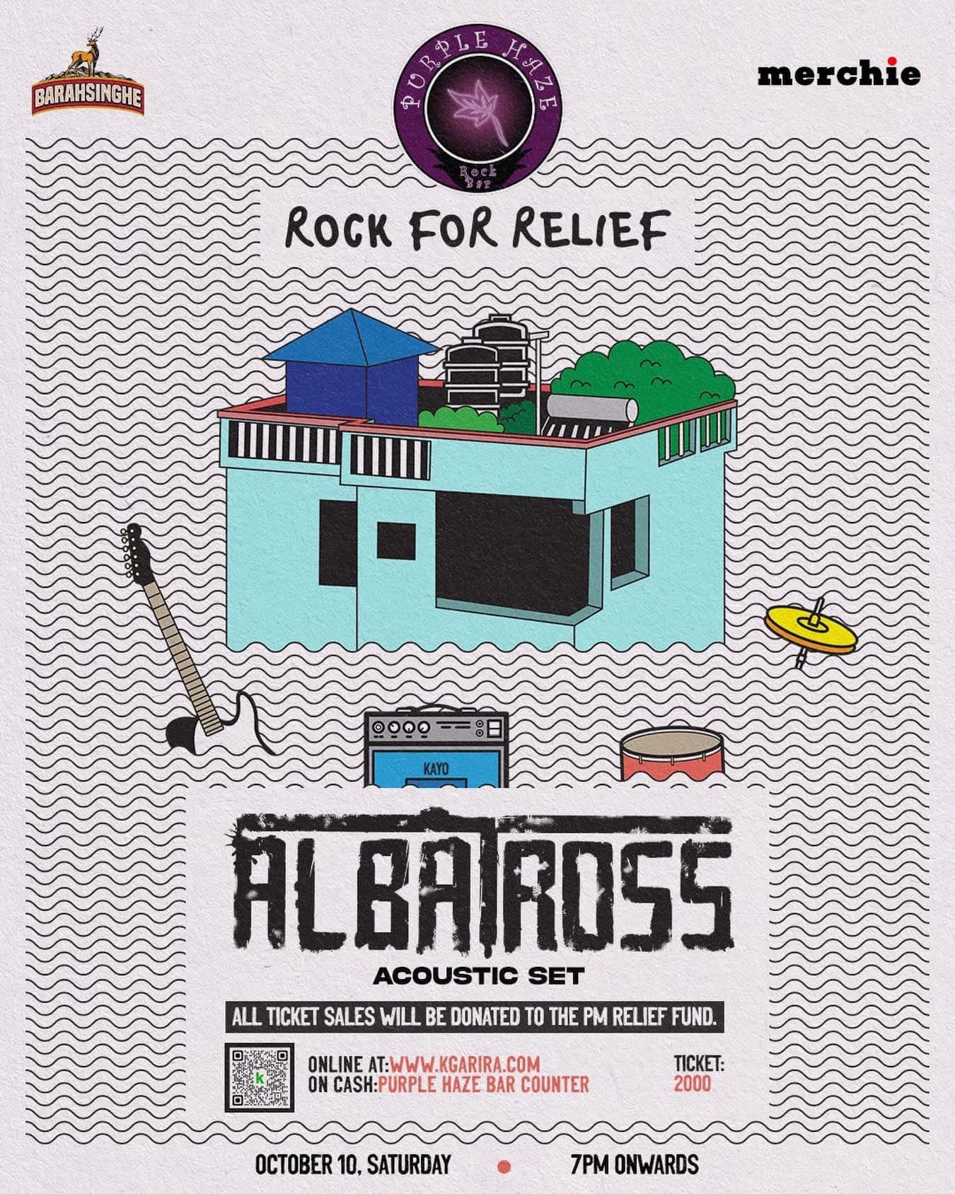 Albatross Acoustic Set: Rock for Relief poster