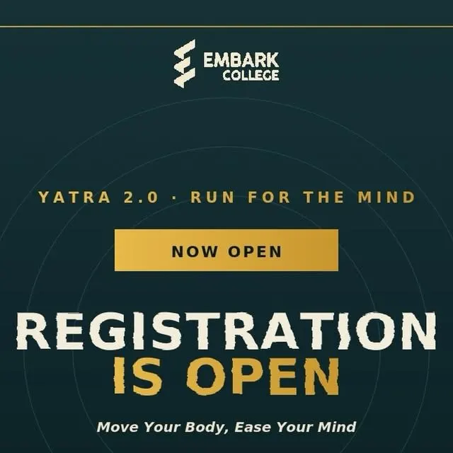Yatra 2.0: Run for the Mind — 5K for World Mental Health Day poster