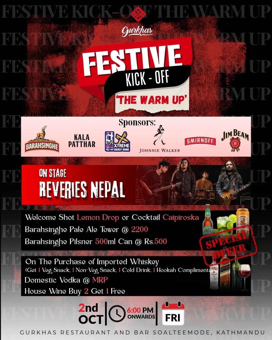 Live music poster