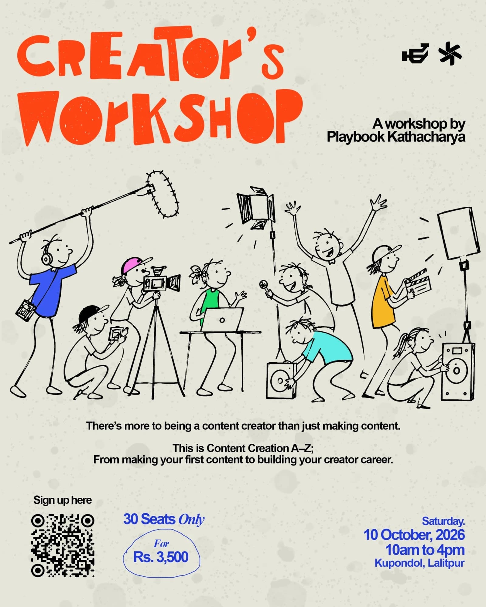 Creator's Workshop by Playbook Kathacharya poster