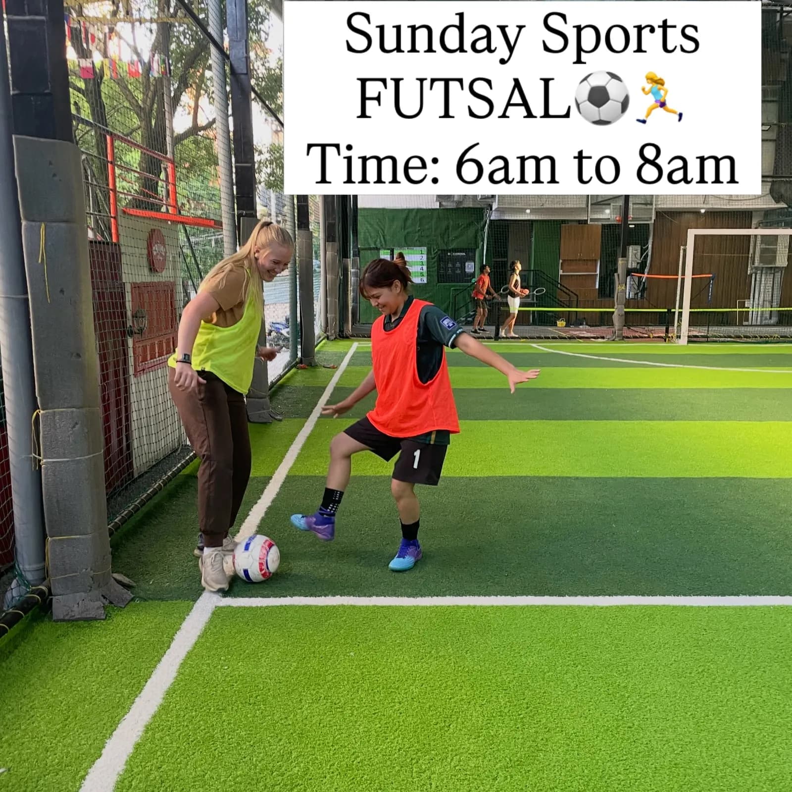 GirlsWalk Sunday Sports: Futsal poster
