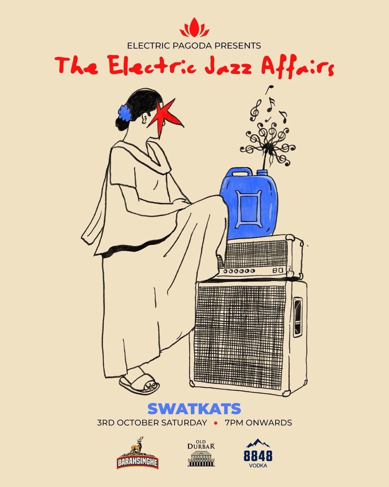 The Electric Jazz Affairs: SWATKATS Live at Electric Pagoda poster