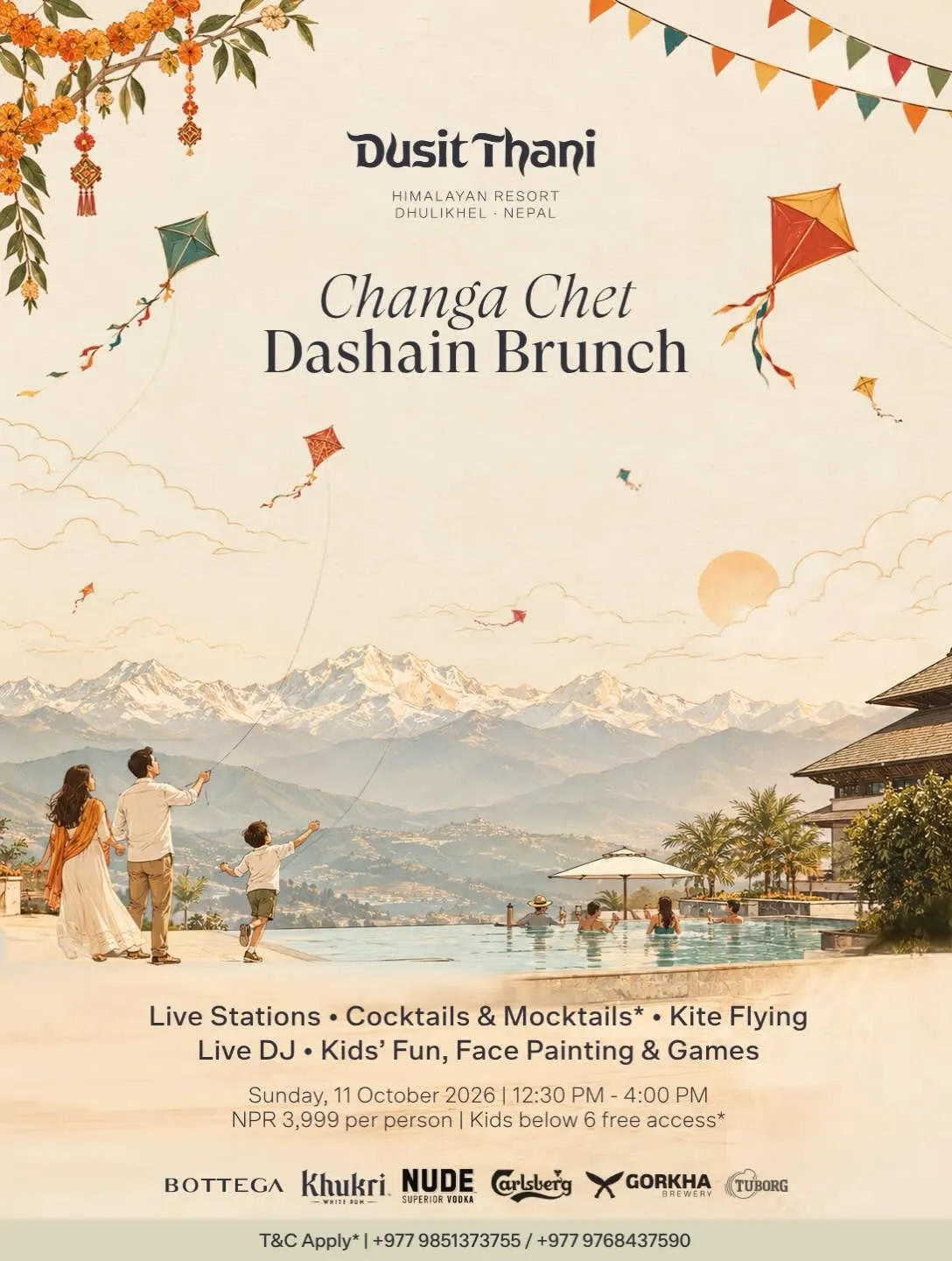 Changa Chet Dashain Brunch at Dusit Thani poster