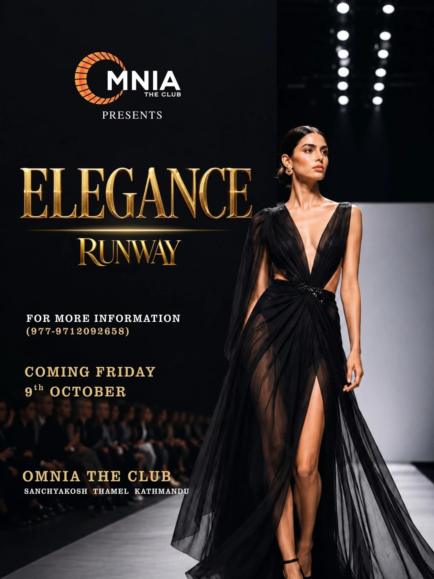 Elegance Runway at Club Omnia poster