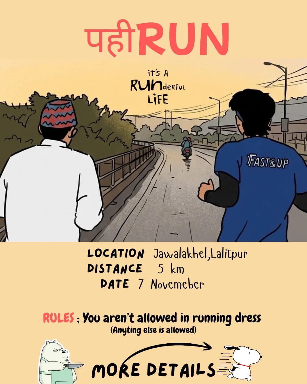 Pahi Run: 5K in Anything but Running Gear poster