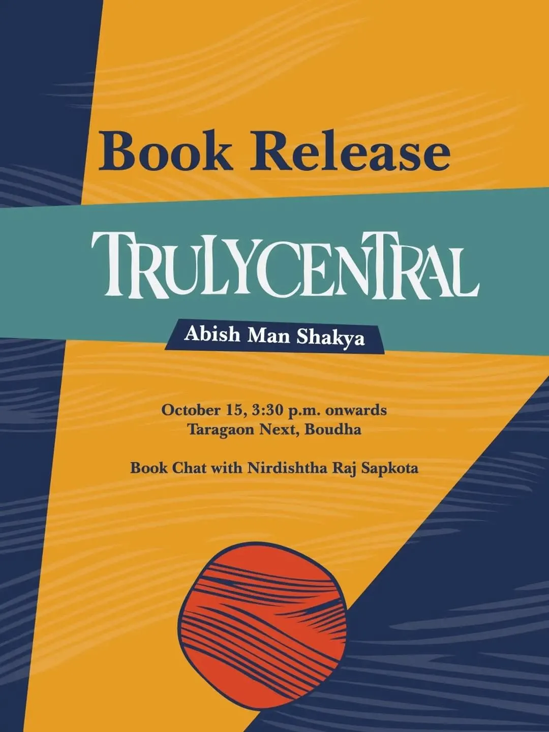 Trulycentral Book Release: Abish Man Shakya at Taragaon Next poster