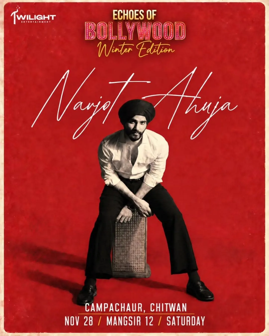 Echoes of Bollywood: Winter Edition ft. Navjot Ahuja poster