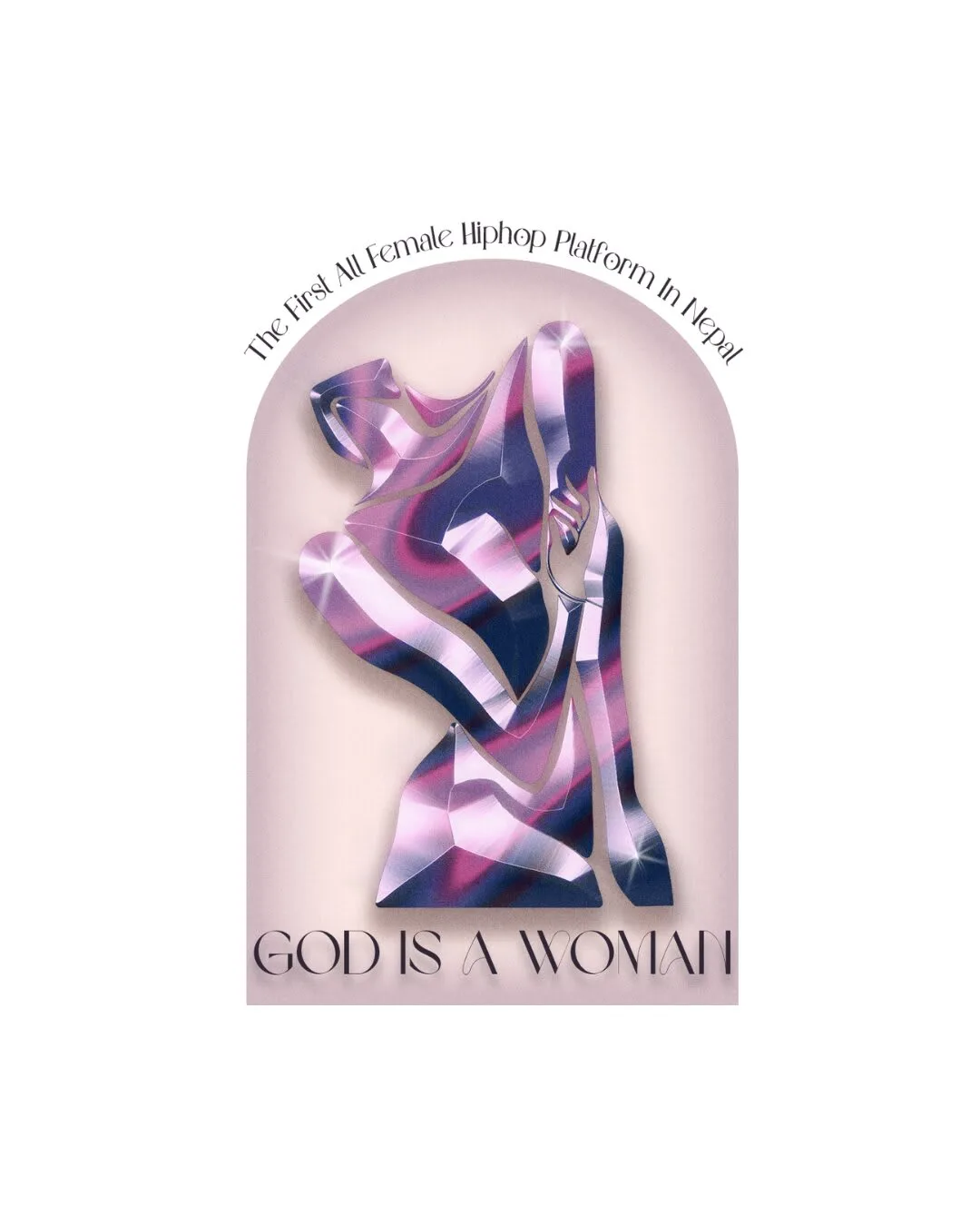 GOD IS A WOMAN The First All-Female HipHop and Gender Minority Festival poster