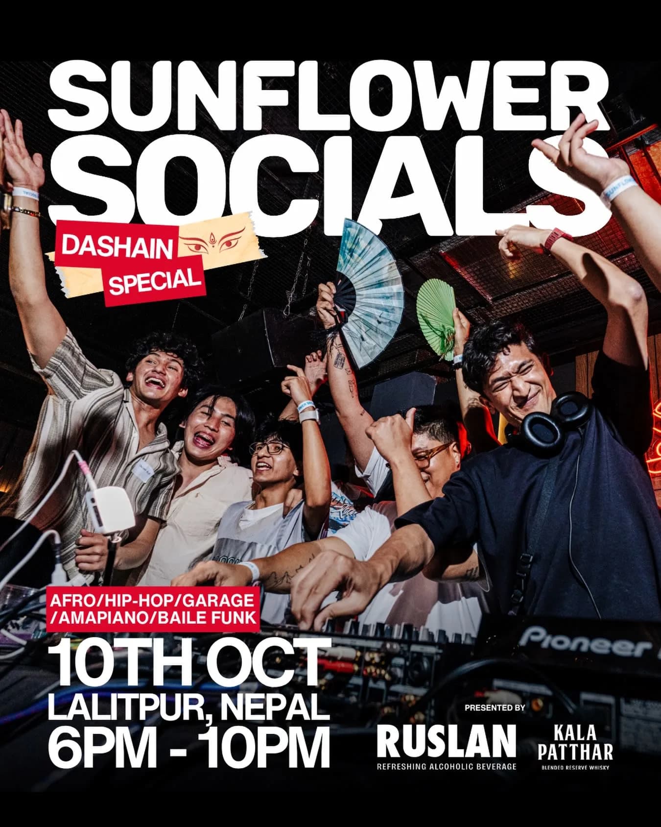 Sunflower Socials: Dashain Special poster