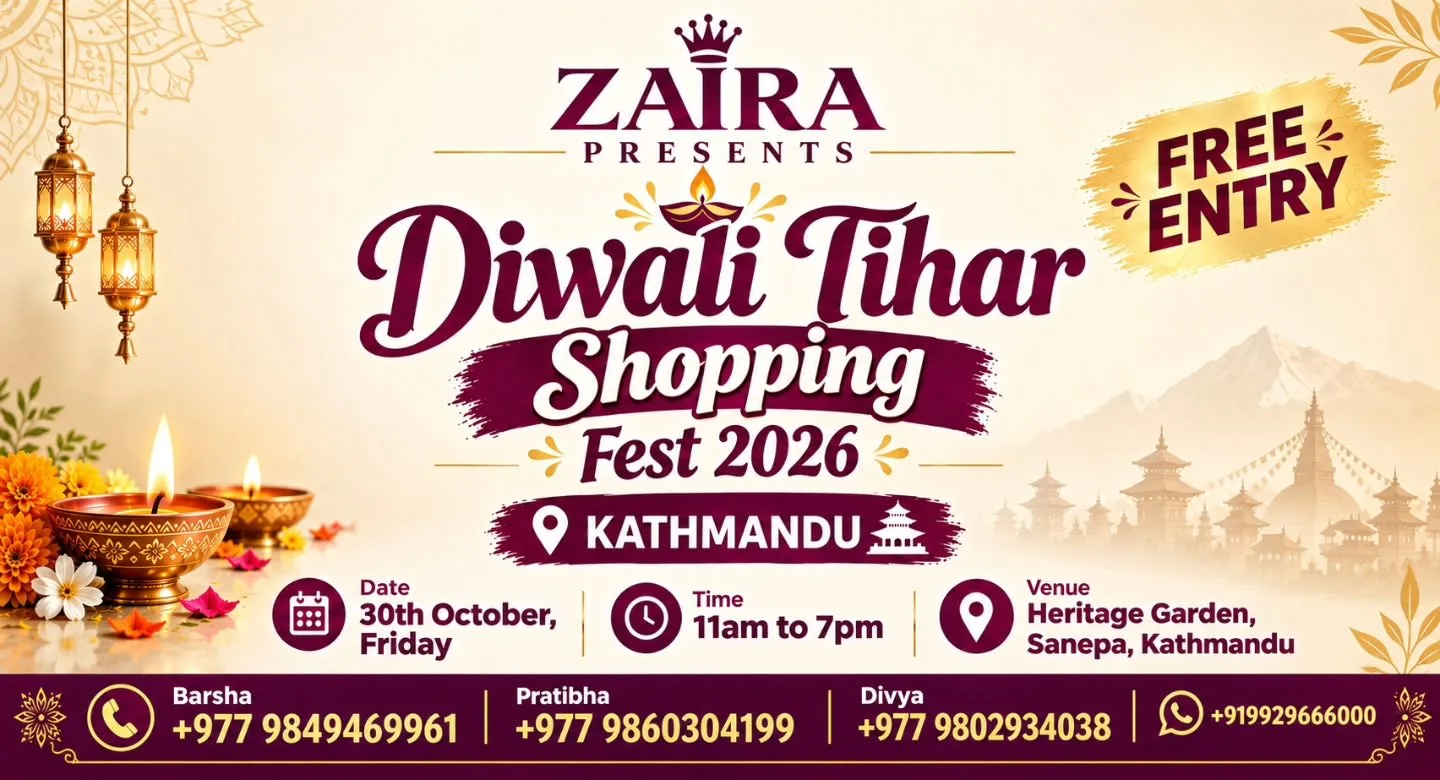 Diwali Tihar Shopping Fest 2026 poster