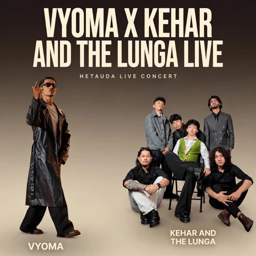 Tihar Special Live: Vyoma, Kehar & The Lunga — Hetauda poster