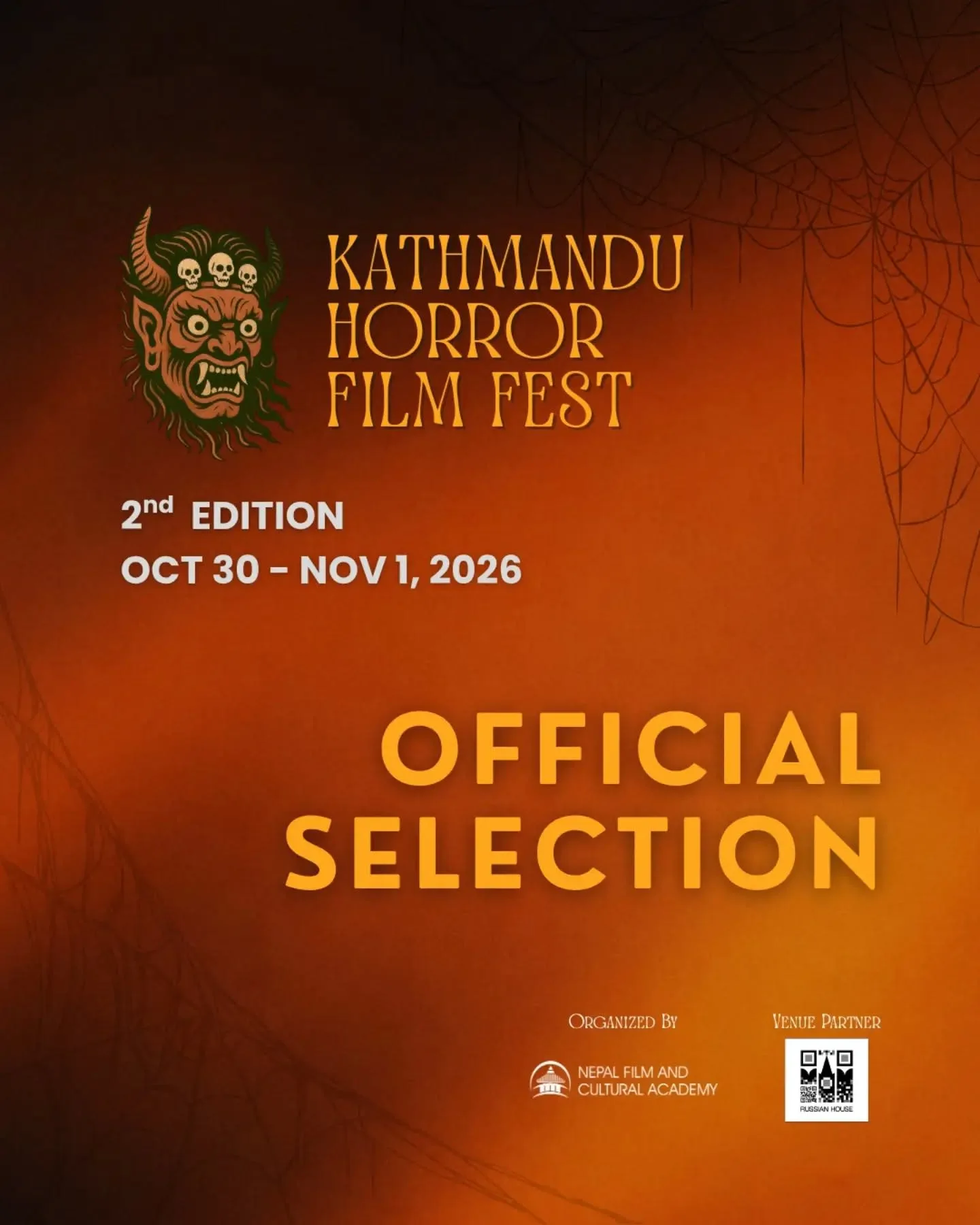 Kathmandu Horror Film Festival 2026 (2nd Edition) at Russian House poster