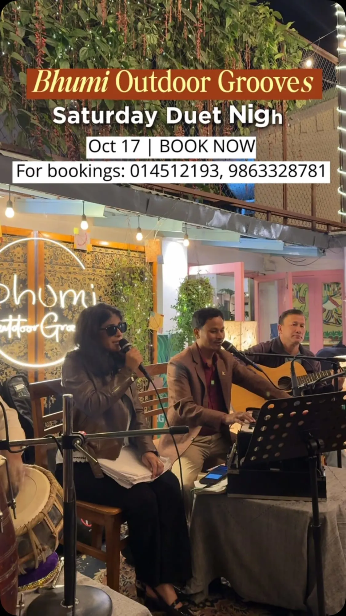 Saturday Duet Night: Rupak and Friends ft. Madhu BK at Bhumi poster