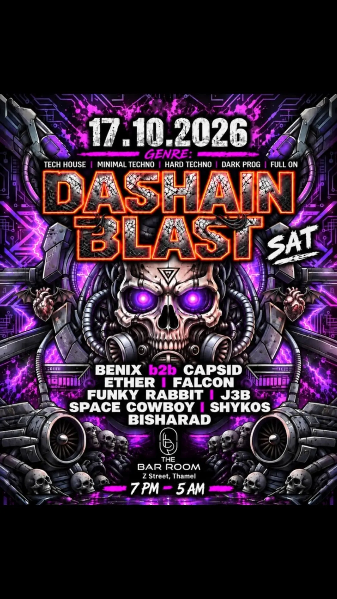 Dashain Blast 2026 at The Bar Room poster